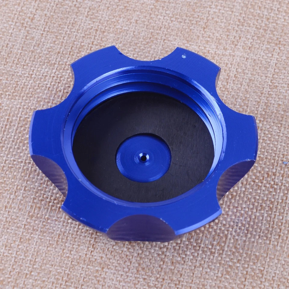 Cubierta de tapa de tanque de gasolina CNC apta para moto de cross Honda CQR250 CR85R CR125R Foto 4 de 4