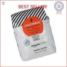 Amazon Fresh, Colombia Whole Bean Coffee Medium Roast, 32 Oz 13.75 per pound
