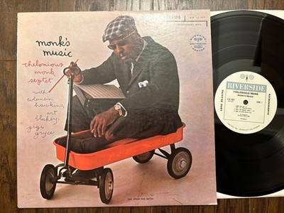 THELONIOUS MONK - Monk's Music LP - Riverside RLP-242 OJC-084 - 1983 GH cut EX