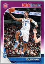 2019-20 Hoops #240 Jordan Bone Purple