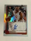 2025-26 Topps Chrome Alijah Martin Rookie Refractor Auto RC #TCAR-AM Raptors