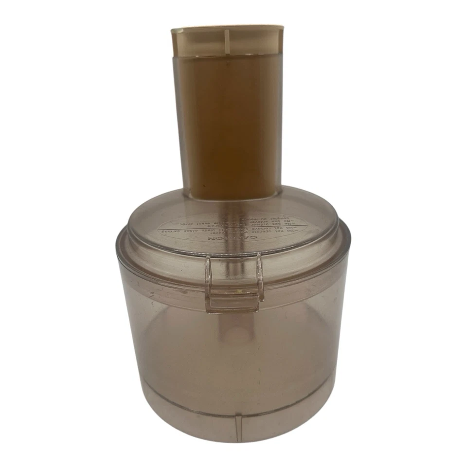 Vintage Robot Coupe Food Processor RC2000 Replacement Parts - Bowl, Lid & Pusher - Image 4 of 4