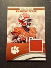 2016 Panini Clemson Tigers Memorabilia Charone Peake #CP-CL Jersey Relic Tigers