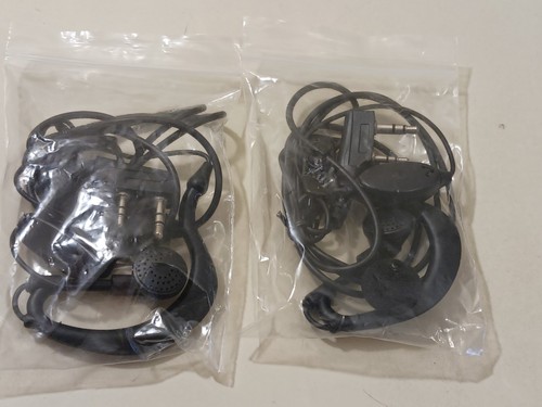 2 units 2Pin PTT Earpiece Walkie Talkie Headset - Picture 7 of 11