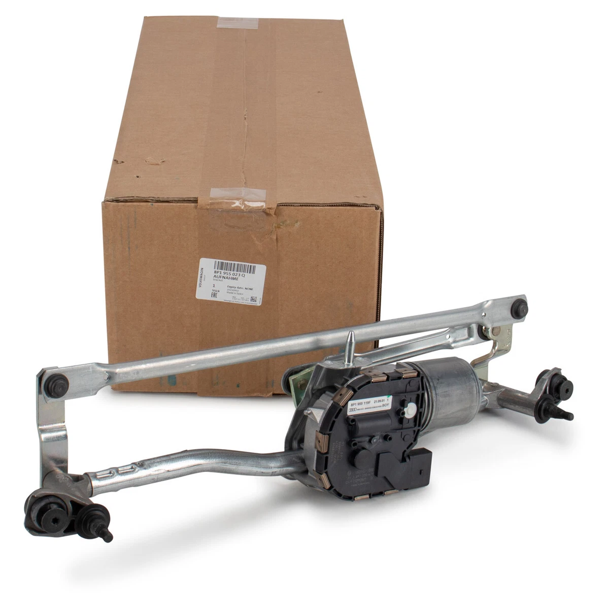 ORIGINAL Audi Wischergestänge Scheibenwischergestänge A3 8P vorne  