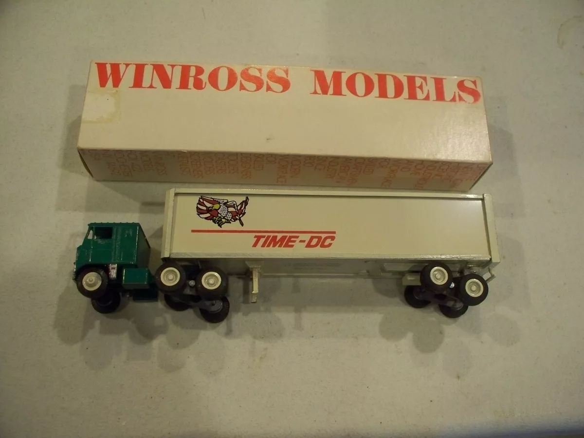 TIME DC 1972 TRACTOR TRAILER DIECAST WINROSS TRUCK eBay