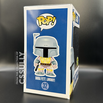 Funko Pop! Boba Fett (Droids) #32 (Blue Box) SDCC 2013 LE480 Star