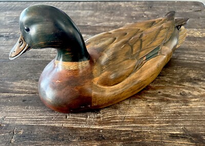 TOM TABER - JOHN FAIRFIELD SIGNATURE COLLECTION 1985-1986 SEASON DUCK DECOY