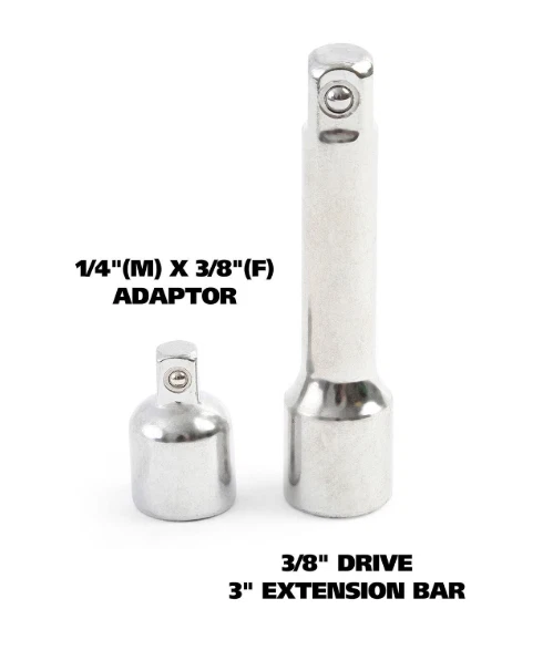 Great Neck 1/4in & 3/8in Drop Forged Steel Ratchet & Socket Set - 40 Pc - Image 2 of 4