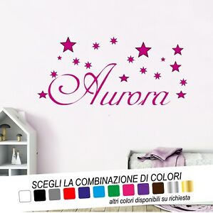 Adesivi Murali Adesivo Wall Stickers Casa Decorazioni Stelle Cameretta Bimba Ebay