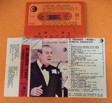 MC ALBERTO RABAGLIATI Il grande raba 1968 italy RICORDI ORK no cd lp dvd vhs