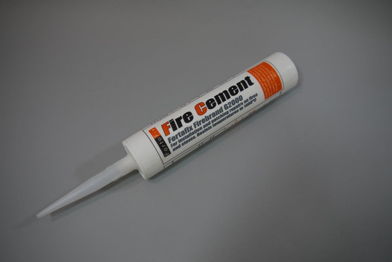 Fortafix G2000 Fire Cement Ready Mixed Flue Pipe Seals Wood Burning