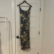 Reformation Solay Silk Dress Divinity Floral