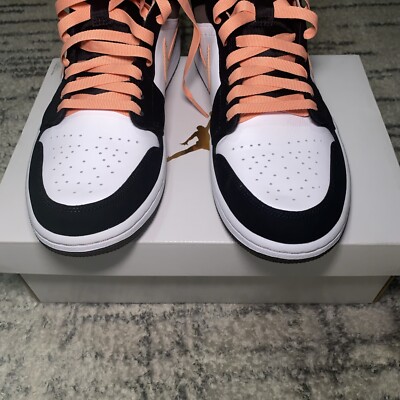 Air Jordan 1 SE Mid Peach Mocha W 194954829319| eBay