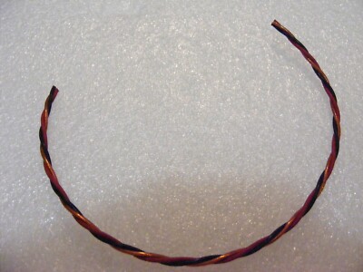 NASA Apollo Lunar Module FLIGHT HARDWARE Astronaut Cockpit Instrument Wire A