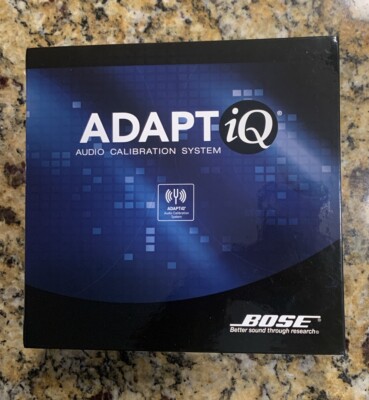 Bose Adapt iQ Audio Calibration System With 2 Setup DVDs And Headphones ...