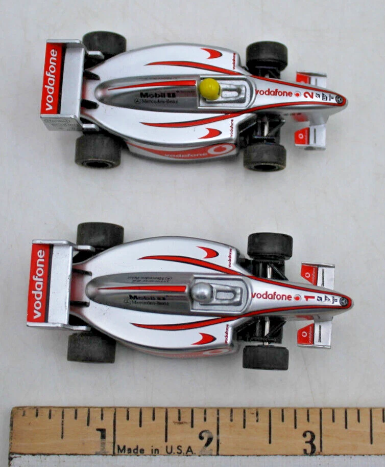  micro scalextric slot car f1 indy alonso hamilton vodafone mercedes 