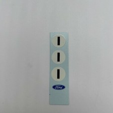 Greenhills Scalextric No.1 Waterslide Roundel  Ford Logo Waterslide Sheet - NEW