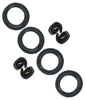 4x Pass Reifen + 4x Schlauch 12''  12 1/2 x 2 1/4 = 62-203 Kinderwagen Dreirad (