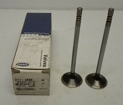 211-4698 Clevite Engine Intake Valve   High-Quality Performance Part Qty Of 2