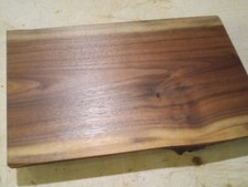 Solid Walnut Live Edge Cutting Board