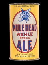 Mule Head Wehle Stock Ale of West Haven, CT NEW METAL SIGN: 12 x 16" Ships Free