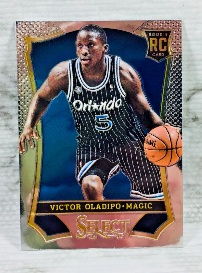 2013-14 PANINI SELECT BASKETBALL #175 VICTOR OLADIPO RC ROOKIE CARD (B) MAGIC!