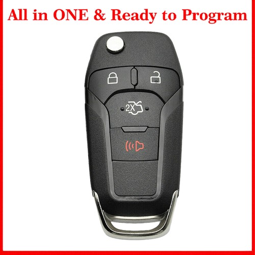Key Fob Programming Tool 2x For 2013 2014 2015 2016 Ford Fusion Keyless Entry Car Remote Flip Key Fob EBa Key Replacement - Foto 7