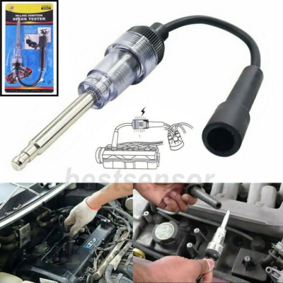 #ad SPARK PLUG Tester Ignition System Coil Engine In Line Auto Diagnostic Test Tools $6.00