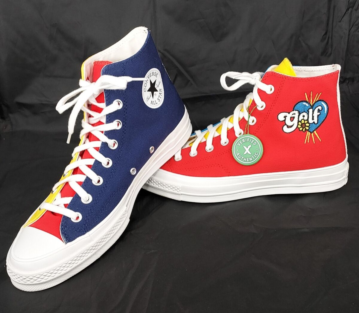 Converse Chuck 70 High x Golf Wang Tri-Panel 2020 BRAND NEW Converse Chuck 70 High x Golf Wang Tri-Panel 2020 BRAND NEW