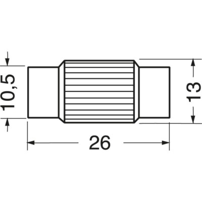 Adattatore Cavo Antenna Tv 2 Pezzi Spina Connettore Coassiale Diritto Femmina Per Antenna TV Partitore Antenna TV - Foto 3