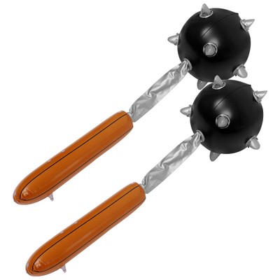  2 PCS Aufblasbares Kostüm Aufblasbarer Meteorhammer Indoor Spielzeug