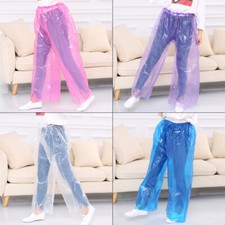 Disposable Rain Pants Waterproof Rain Pants Outdoor Camping Hiking Protection.