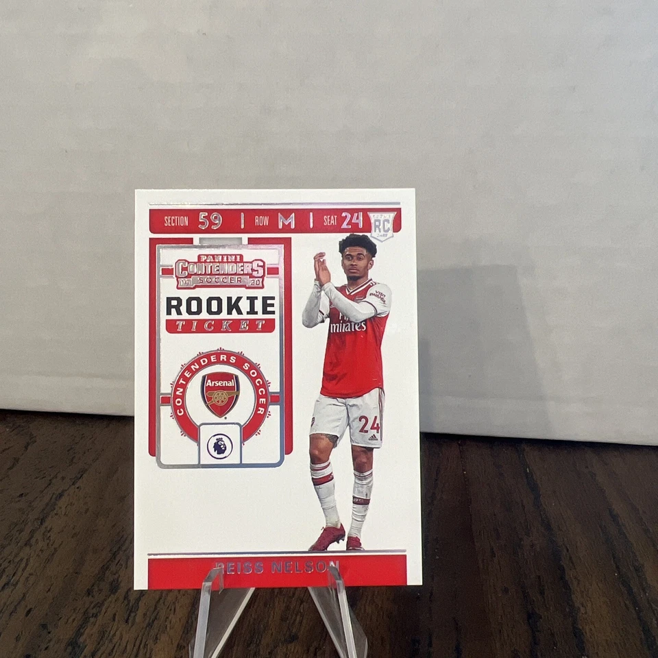 REISS NELSON 2019/2020 Panini Chronicles Contenders RC Rookie Ticket RT-13 Card - Image 2 of 4