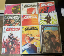 Grayson 2014 #1-8 + Annual 1 DC Comics Set