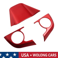 Red Steering Wheel Molding Trim Accessories for Toyota Camry 2018-2024
