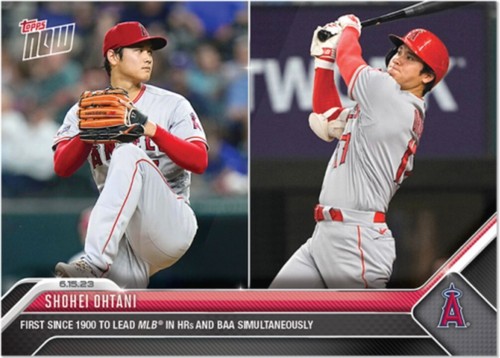 Topps NOW 2023 Card #445 Shohei Ohtani