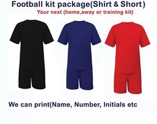Football Kit Soccer kit Short Sleeve Adult Boys (Shirt & Short)