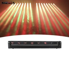 LED 8x12W Beam RGBW Moving Head Stage Effect Disco Lighting Wedding Party Bar
