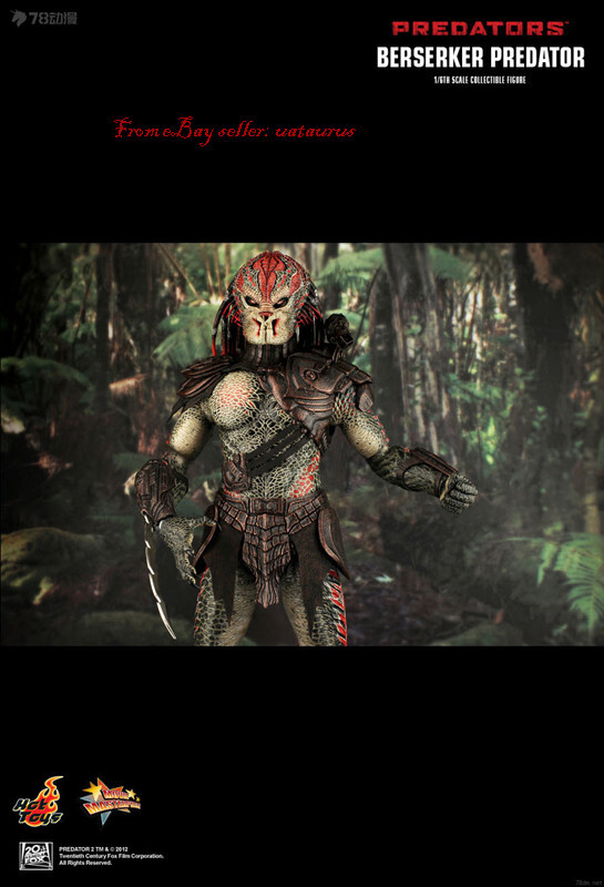 Perfect Hot Toys 1/6 Mms130 Berserker Predator In Stock New | eBay