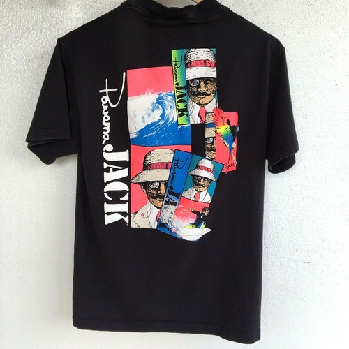 Vintage 90s Panama Jack Neon T Shirt 