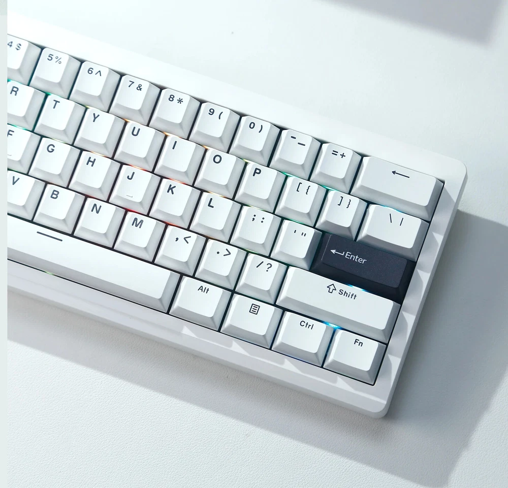 Hot Swap RGB Backlight Bluetooth Mechanical Keyboard with Gasket Structure and Wireless Connectivity