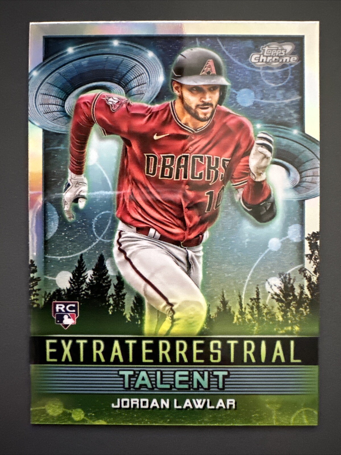 JORDAN LAWLAR 2024 Topps Chrome Cosmic Extraterrestrial Talent Refractor Rookie