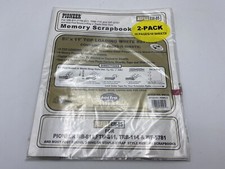 2-PACK Pioneer RW-85 Memory Scrapbook Pages 20 pages/10 sheets 