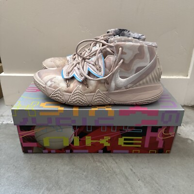 NIKE KYRIE KYBRID S2 USED SIZE FOSSIL STONE GLACIER ICE CQ9323-200 