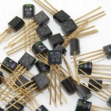 ( 10 PCS ) MC78L15ACP Motorola Linear Voltage Regulator Fixed 15V 0.1A TO-92-3