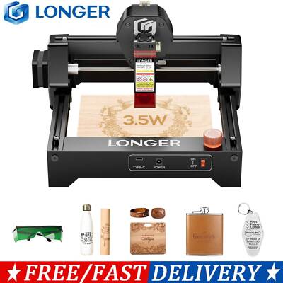 LONGER RAY5 mini Laser Engraver Portable  Laser Engraver 12000mm/min 3.5W 2025