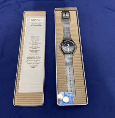 Swatch The Last Swatch Of The Millennium 2000 Swatch Swiss Silver