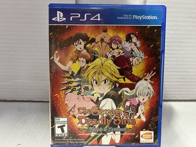 Seven Deadly Sins: Knights of Britannia (Sony PlayStation 4, 2018) PS4 TESTED