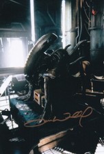 TOM WOODRUFF JR signed Autogramm 20x30cm ALIEN VS PREDATOR in Person autograph